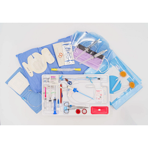 Arrowg+ard Blue MAC™ Two-Lumen Central Venous Access for use with 7.5 - 8 Fr. Catheters MAC KIT: 2-L 9 FR DISTAL X 11.5 CM AGB, CDC-21242-XN1A