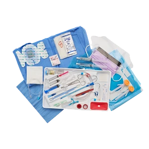 Arrowg+ard Blue You-Bend™ Two-Lumen Hemodialysis Catheterization for High Volume Infusions AHDC AGB U-BEND KIT: 2-L 12 FR X 16 CM, CDC-22122-CN1AU