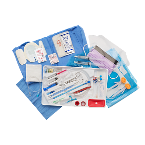 Arrowg+ard Blue Two-Lumen Hemodialysis Catheterization for High Volume Infusions AHDC AGB KIT: 2-L 14 FR X 15 CM, CDC-22142-XN1A