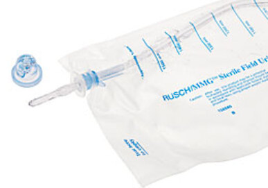 Rüsch MMG Intermittent Catheter Closed System - Single, 16 Fr, Straight, ONC-16