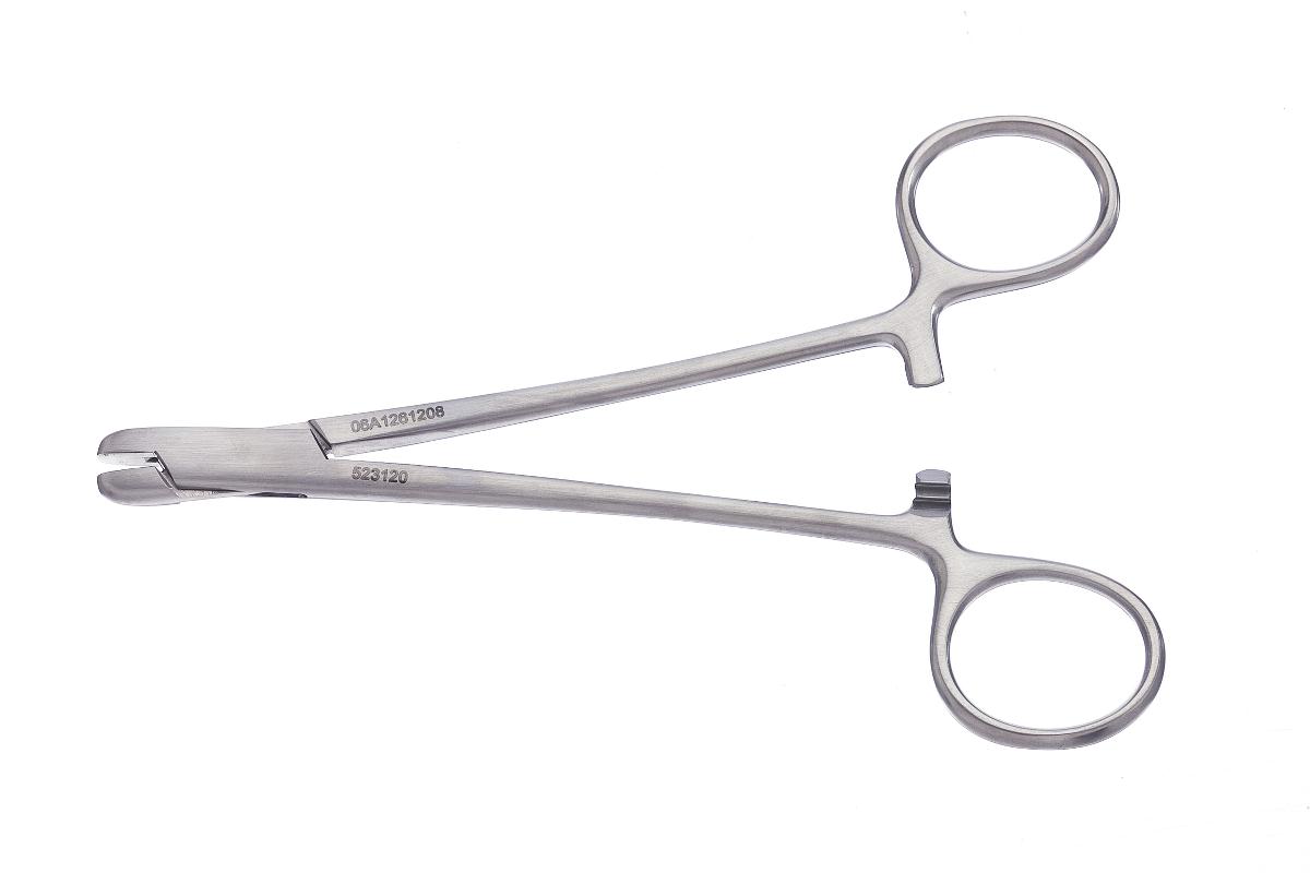 Metal Ligating Clip Removing Forceps, 6" (15 cm), Straight, 523120
