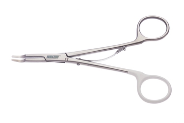Weck Horizon MicroClip Size Open Applier, 6" (15 cm), Curved, 537061