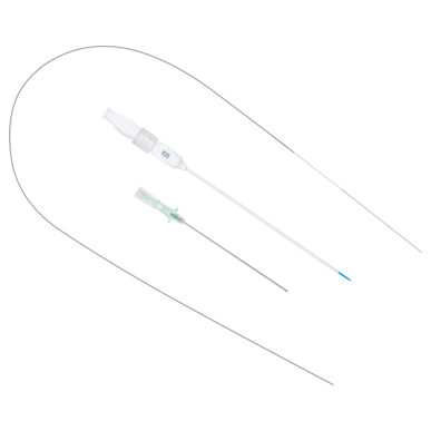 VSI Micro Introducer Kit - 5 French / 10 cm Introducer with Regular Dilator - 40 cm / 0.018" Wire with Nitinol Mandrel and Stainless Steel Soft Tip - 21 Gauge / 4 cm Smooth Tip Introducer Needle