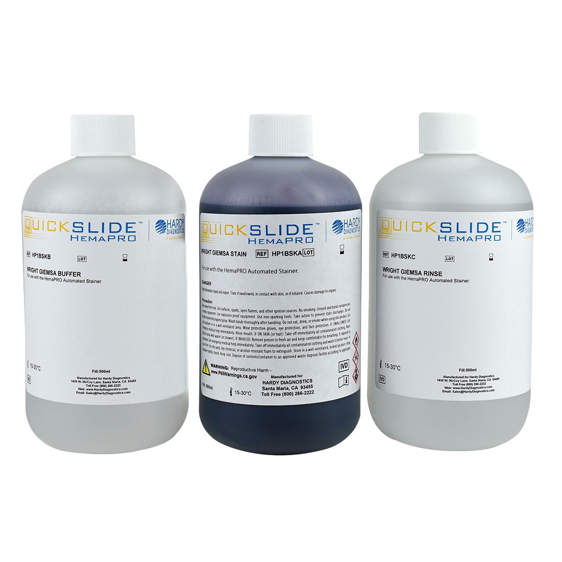HemaPRO Stain Kit, 125 Test for HP1