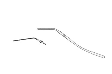 Castaneda Titanium Vascular Clamping Forceps - 15 g 5 7/8" (15.0 cm), 359213