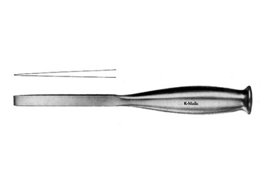 Cobb Curettes, Stainless Steel Handle 11" (28.0 cm) length, Angled #6, KM46441S