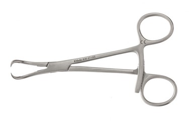 Bone Reduction Forceps - Stepped Point 5 1/2" (14.0 cm), KM47137