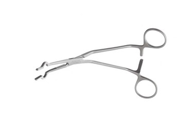 Cooley Vena Cava Clamps 7 1/4" (18.5 cm) Adult size, 36 Fr. Ring tip width, 351653