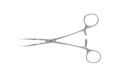DeBakey Curved Peripheral Vascular Clamp 6 3/4" (17.0 cm), 353550