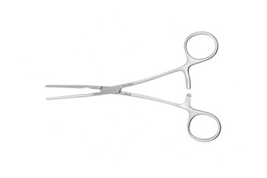 Cooley Pediatric Patent Ductus Clamps 7 1/8" (18.0 cm) Straight, calibrated jaw, straight shanks, 354802