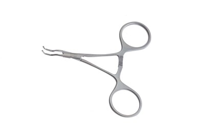 DeBakey Titanium Pediatric Clamps 4 3/8" (11.0 cm) Straight jaws, 359354