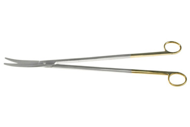 Extended Length/Open Bariatric Mayo Scissors 14" (35.5 cm) Medium Curved, 175067