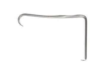 Eastman Vaginal Retractors 6 1/4" (16.0 cm) 1 3/8" x 3 7/8" (3.5 x 10.0 cm) blade, 212275