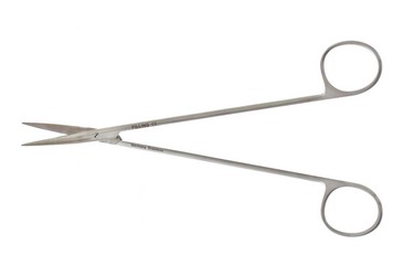 DeMartel Vascular Scissors 7 1/8" (18.0 cm) Angled On Flat Sharp, 352123