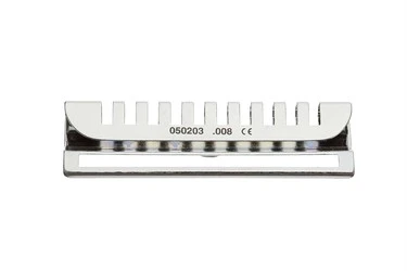 Goulian Depth Gauge And Guards 2 3/8" (6.0 cm) 0.024" Gauge Depth, 50211