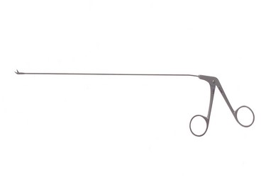 Feder-Ossoff Micro-Laryngeal Scissors 23 cm Sharp Curved Horizontal action, open right, 506816