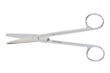In-Ex Mayo Scissors 6 3/4" (17.0 cm) Curved, 101038