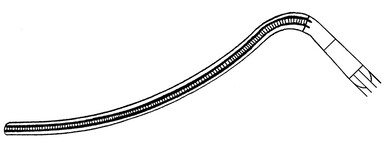 Hufnagel Titanium Vascular Clamp 8 5/8" (22.0 cm), 359160