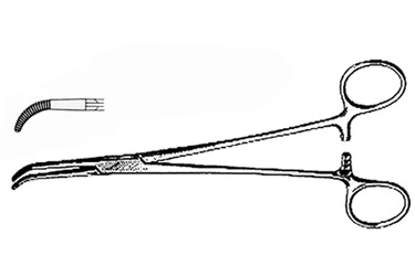Heiss Titanium Clamping Forceps 8 5/8" (22.0 cm), 359314