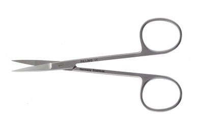 Iris Pilling Scissors 4 1/2" (11.5 cm) Curved Stainless, 144310