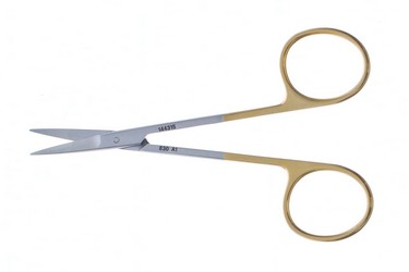 Iris Pilling Scissors 4 1/2" (11.5 cm) Straight TC Inserts, 144315