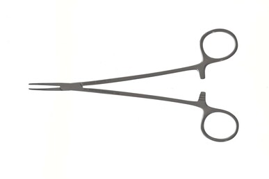 Jacobson Hemostatic Forceps 7 1/8" (18.0 cm), Curved, 443510