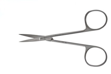 Iris Weck Scissors 4 1/2" (11.5 cm) Curved Stainless, 462600
