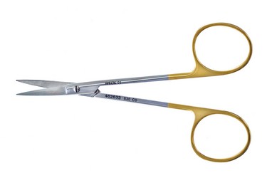 Iris Weck Scissors 4 1/2" (11.5 cm) Curved TC Inserts, 462633