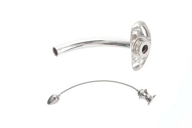 Jackson Improved Tracheostomy Tubes - Sterling Silver #7, 511140