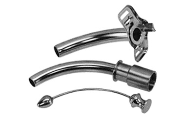 Jackson Original Tracheostomy Tubes With 15 mm Ventilation Hub - Short Length #4 8.0 mm O.D., 5.5 mm I.D., 518720