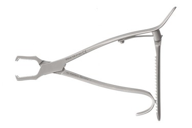 Kern Bone Holding Forceps 6 3/4" (17.0 cm) Round ratchet handle, KM47062