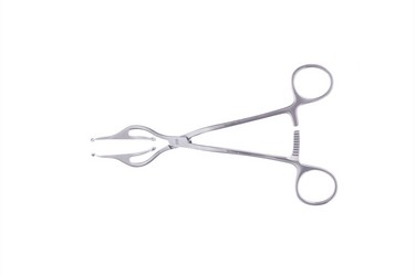 Lemole-Strong Aorta Clamps 8 1/8" (20.5 cm) Curved 3.0 mm x 7.0 mm, 353584