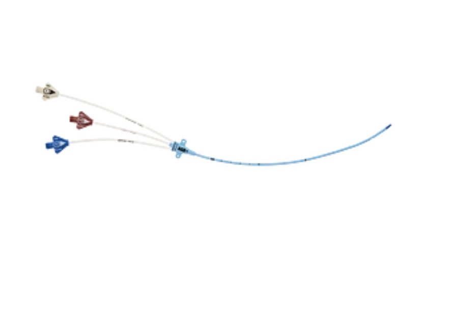 Pressure Injectable Arrowg+ard Blue PlusÂ Three-Lumen CVC, 6/Case