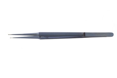 Micro Titanium Diama-Grip Tying Forceps, Ring Tip 7 1/8" (18.0 cm), 359042