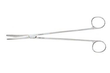 Metzenbaum Scissors 10 1/4" (26.0 cm) Curved Weck Pattern, bright finish, 462110