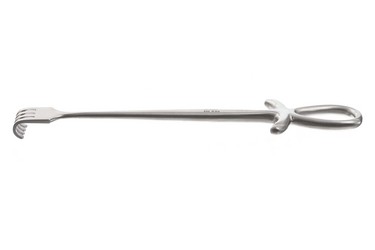 Murphy Rake Retractors 8 1/8" (20.5 cm) 15.0 mm (1.5 cm) Blunt, 3 prongs, 164453