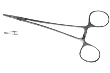 Microvascular Titanium Ring Handle Needle Holders 7 1/4" (18.5 cm), 359118