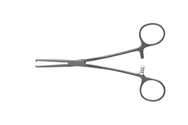 Ochsner Forceps (Kocher), Straight 6 1/4" (16.0 cm) Light model, 2.5 mm tip, 476206
