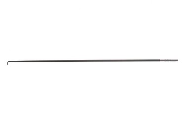 Micro-Laryngeal Probes - Angled, ebonized, 10" (25.5 cm), 509206