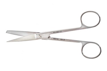 Operating Scissors, S/B 4 7/8" (12.5 cm) Straight Stainless Sharp/Blunt blades, 460105