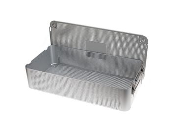 Perforated Surgical Cases with Lids 23" (58.5 cm), P37333