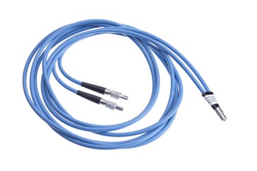 Pilling Blue Fiber Optic Cables 8' Wolf Illuminator End/Pilling Rotating Instrument End, W358PXA
