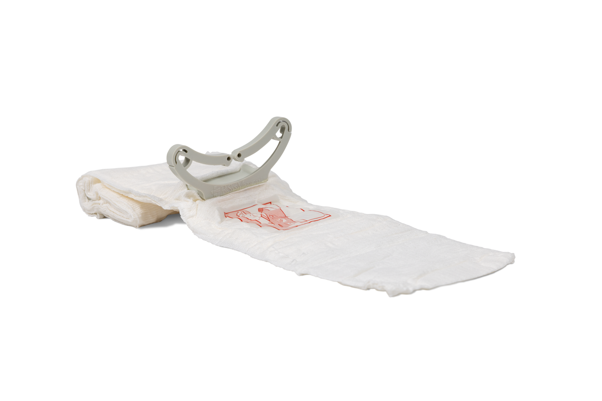 First Responder Bandage - White (6") (case of 100), FCP-06
