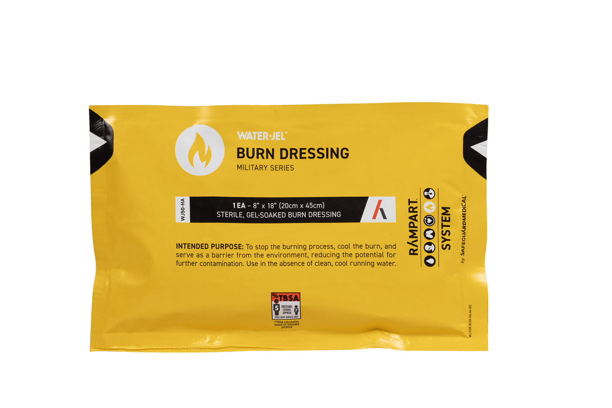 Military Burn Dressing, HA - 8" x 18" (20 dressings/case), WJ50HA.00.000
