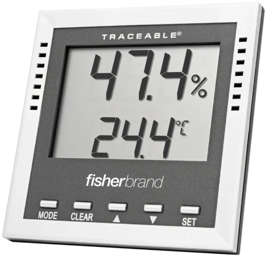 Fisherbrand Traceable Dew-Point/Wet-Bulb/Humidity Thermometer, 15077963
