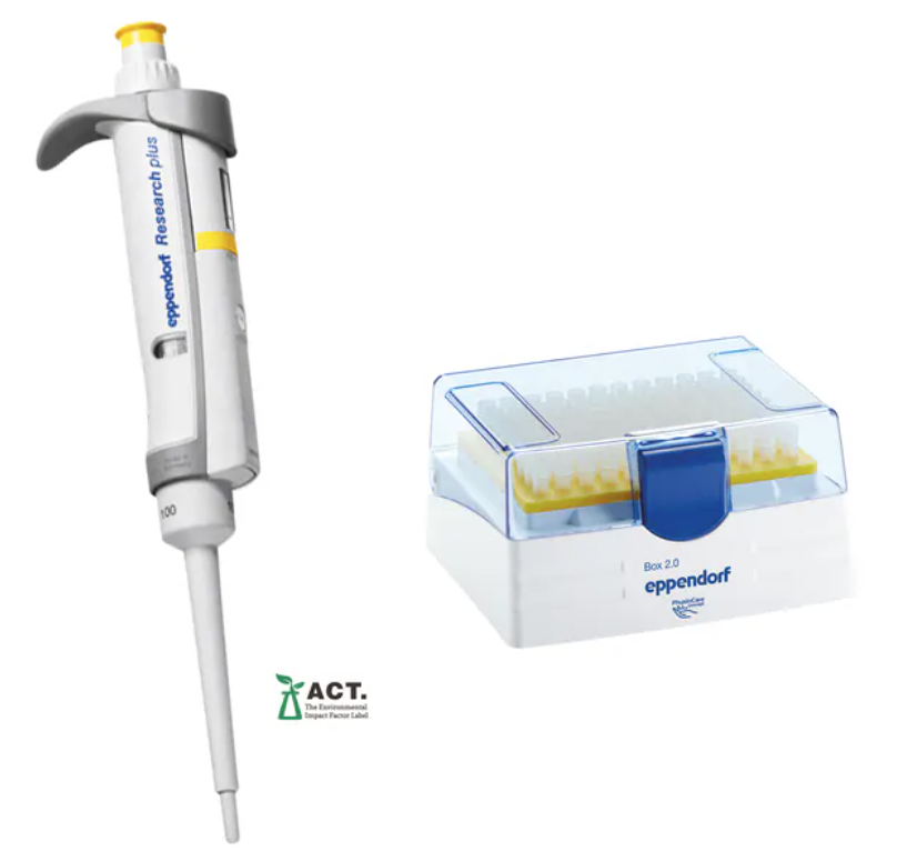 Eppendorf Research plus, Mechanical Single-Channel Pipettes