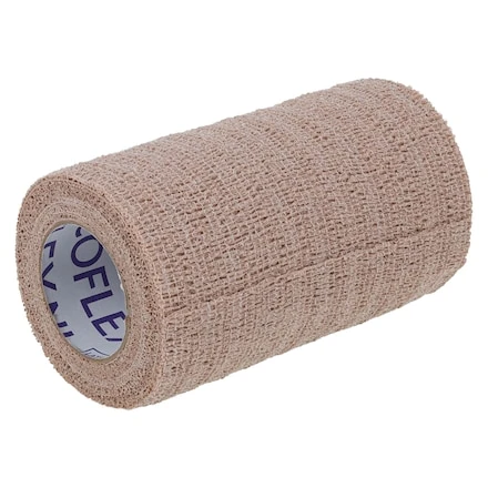 CoFlex NL Compression Bandage Elastic 4"x5yd Tan Non-Sterile 18/Case