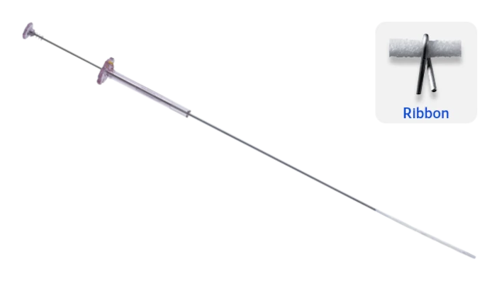 SenoMark Ultra Breast Tissue Marker Ribbon shape made of Titanium - Compatible with EnCor Probe - 10G, 10/Box