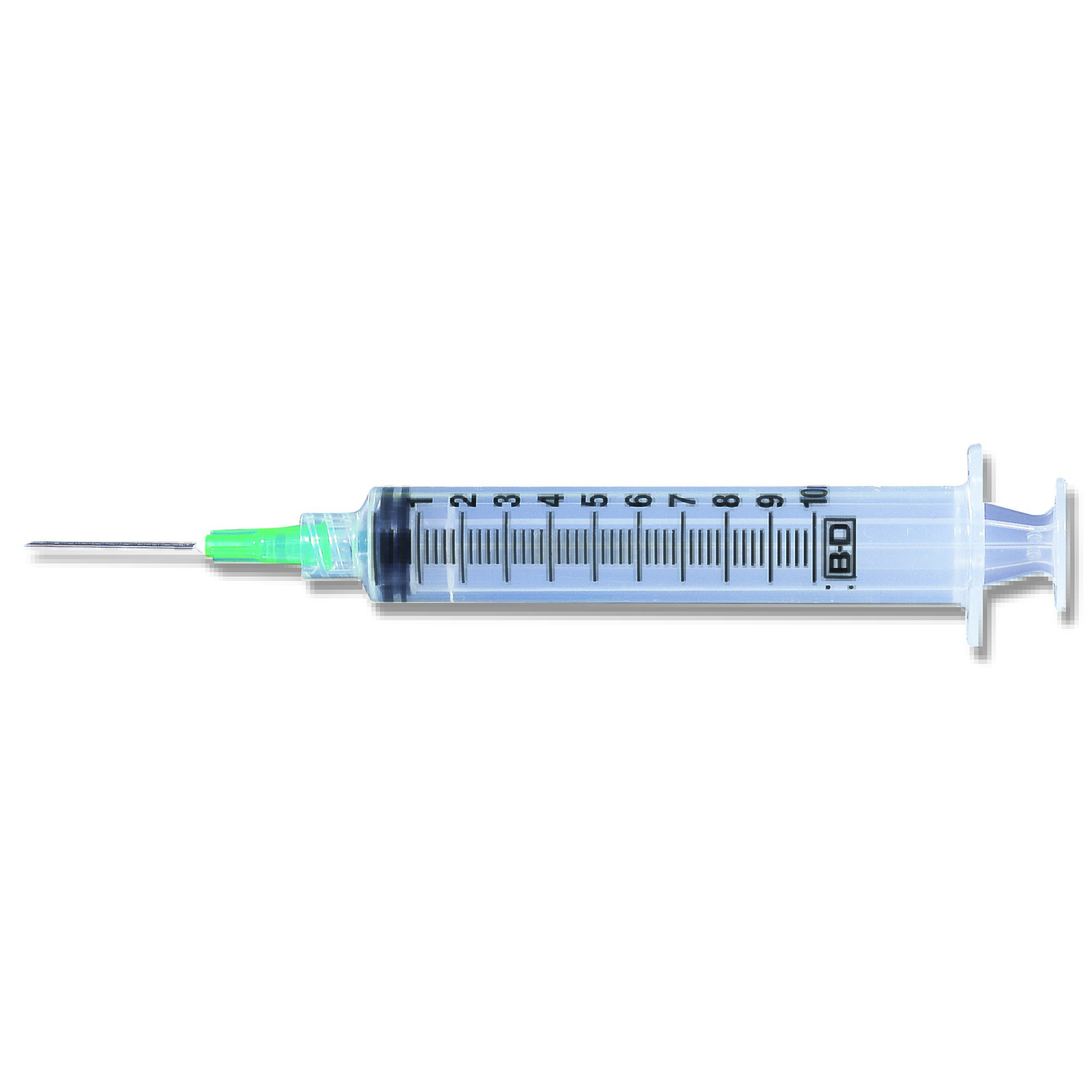 BD Luer-Lok Syringe with PrecisionGlide Needle, 21G x 1.5", 10mL
