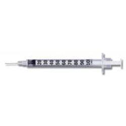 BD Ultra-Fine II Short Needle Insulin Syringe, .5 cc, 31G x